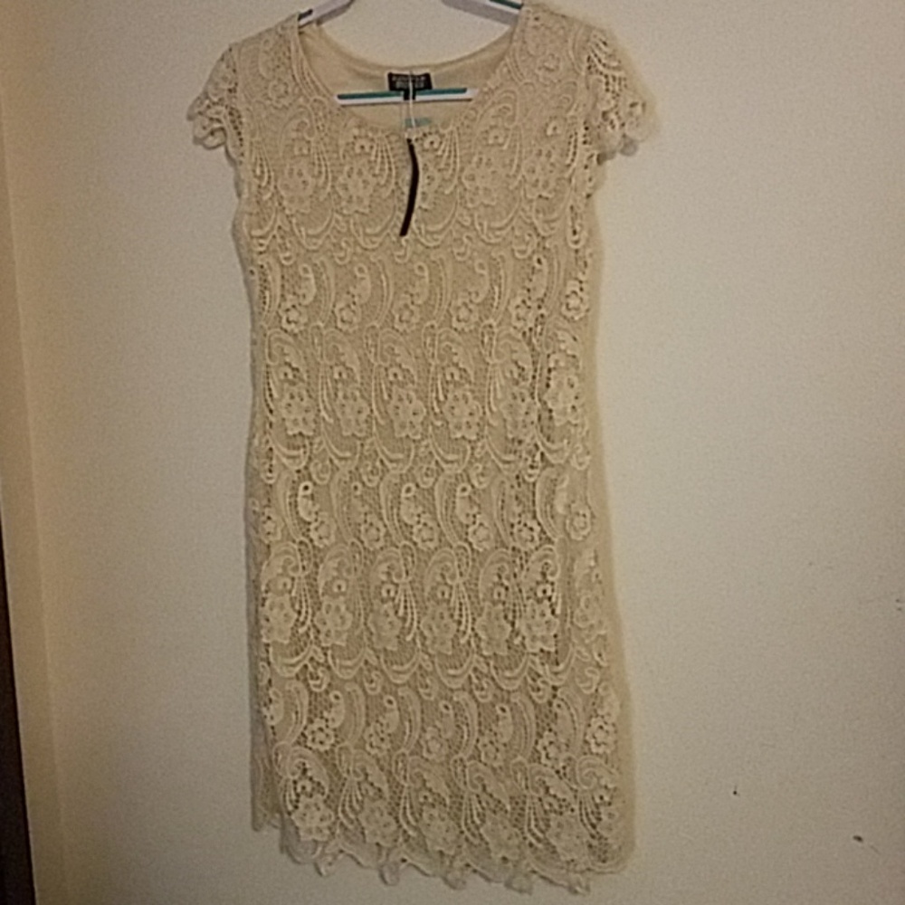 Cream dress